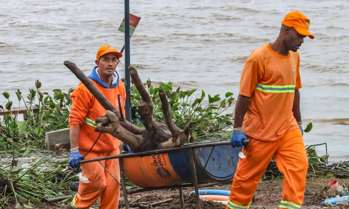 Nível do Guaíba fica abaixo da cota de inundação